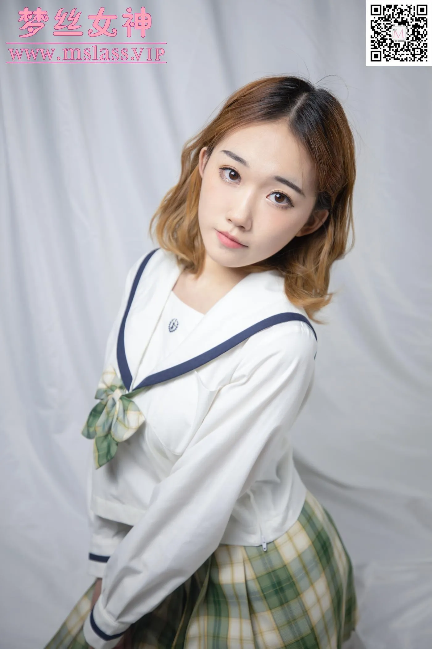 [MSLASS梦丝女神] 2020.11.23 NO.133 小茶 日系萌萌哒 [77P]插图6